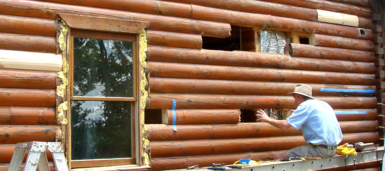 Log Home Repair Shannon,  North Carolina